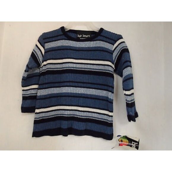 Hip Heart Toddler Girl's Sweater Blue/Silver Size Small (2T) NWOT!!! - Picture 1 of 2